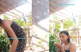 ရွာကစော်လေး ရေချိုးဗွီဒီယို — XBurma Myanmar video preview
