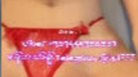 Only Fans က စောက်ဖုတ်သန့်သ့န်လေးကို ကင်နေတာ video preview
