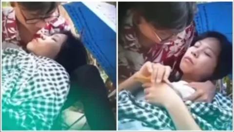 ကိုကို့ရင်ခွင်ထဲ သာယာနေတဲ့စော်လေး — LeakMM Myanmar video preview