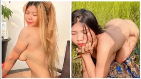Lei Lei Win showing lotion video preview