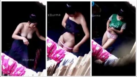 စော်အလန်းလေး ရေချိုးချောင်းရိုက် video preview