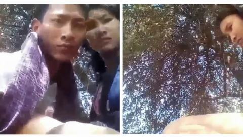 ကဲချစ်ဆုံးရေကိုတို့နှစ်ယောက်ထဲတောထဲ မှာလူမရှိတုန်းလေး — XBurma Myanmar video preview