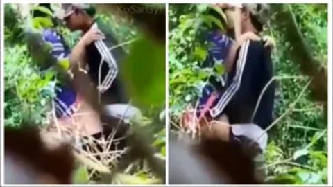 တောထဲခိုးစားလဲ ချောင်းရိုက်ခံရတာပဲ video preview