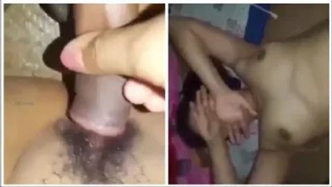 အဖုတ်ထဲ လီးကိုကိုယ်တိုင်ထည့်ပေးတာ video preview