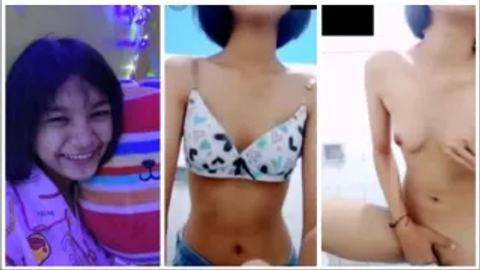 ရေချိုးခန်းထဲ Sex Chat ပြတဲ့ရှော်တီလေး video preview