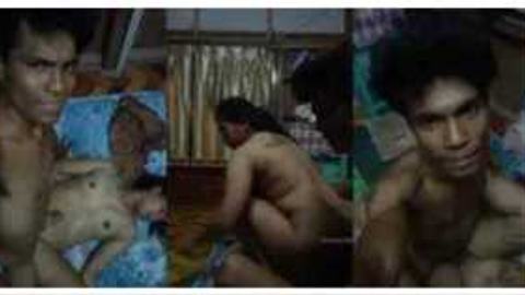 ကိုယ်တိုင်ရိုက်အိမ်တွင်းဖြစ် ညစာလင်မယားလိုးပွဲလေး မျက်နှာပါပြောင်လိုက်သေးတယ်ဘဲက video preview