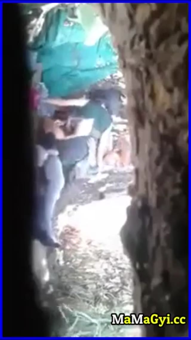 သစ်ပင်အောက်ကအတွဲချောင်းရိုက် — XBurma Myanmar video preview
