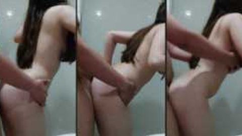 ရေချိုးခန်းလေးထဲက မတ်တက်လိုးပွဲလေး video preview