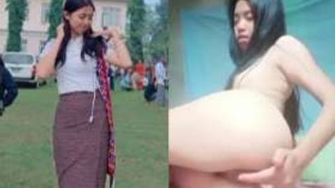 ပူစီလေးကိုညင်ညင်သာသာလေးပွတ်ပြတဲ့ ရှမ်းမလေး video preview
