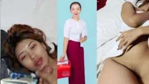 Nurse Aye Myat Myat Kyaw နာ့စ်မလေးအောကား video preview
