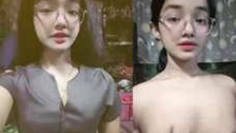 မျက်မှန်လေးနဲ့ နို့တွဲတွဲလေး — LeakMM Myanmar video preview