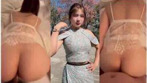 ဖြူဖွေးနုဖတ်နေတာပဲ ဖင်ကလဲရှယ်မိုက် video preview