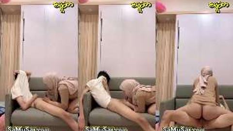 ခေါင်းပေါင်းမလေးကို ရှယ်သိပ်တာလေး video preview