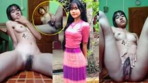 ခြုံထူထူ အချောလေး စောက်ရမ်းကောင်းသွားတာတဲ့ video preview