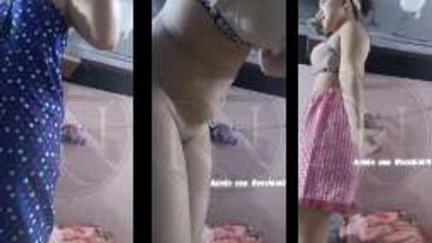 အဆောင်သူလေး ရေချိုးပီးအဝတ်စားလဲ video preview