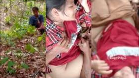 ဘဲနဲ့တွေ့ရင်း တောထဲမှာ အလိုးခံရတဲ့ မြန်မာမလေး video preview